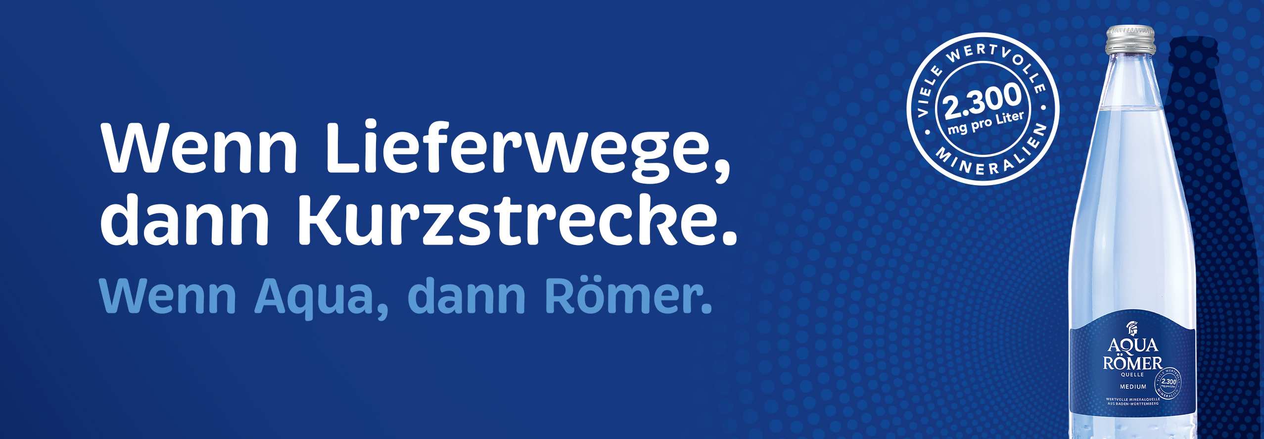 Wenn Lieferwege, dann Kurzstrecke