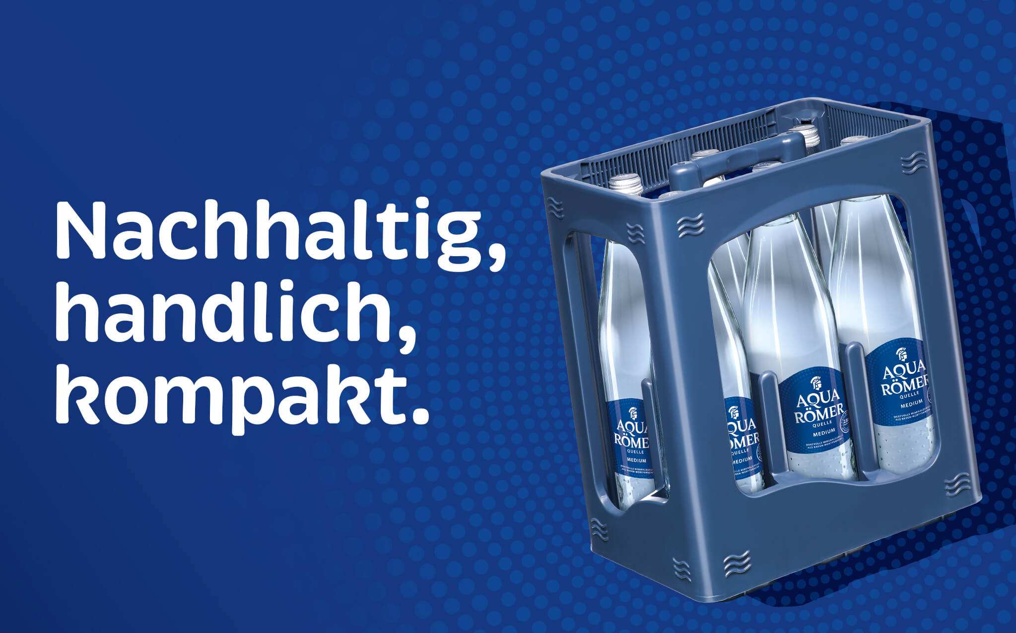 Nachhaltig, kompakt, handlich - Der neue 6x1,0 Liter Kasten