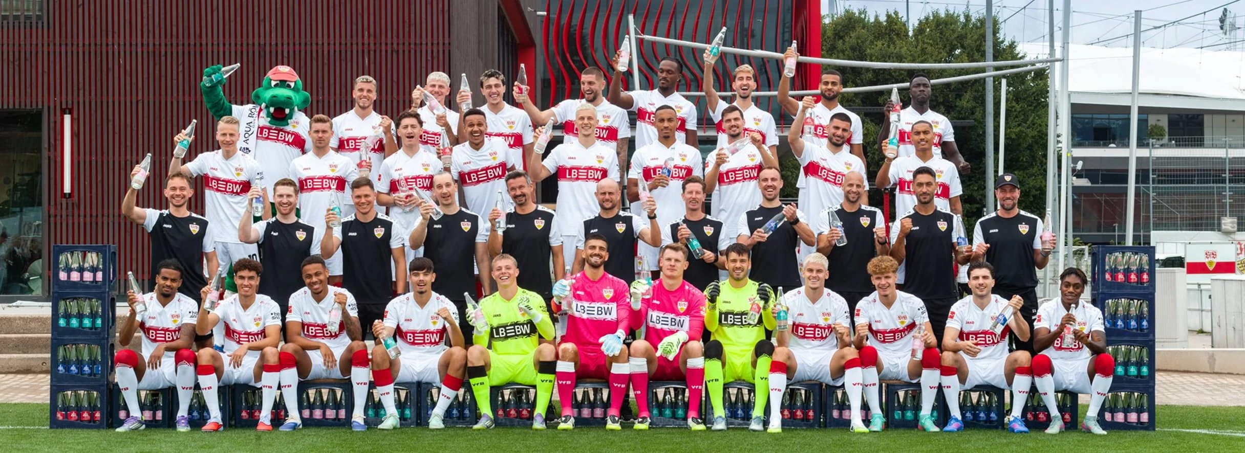 Stolzer Mineralwasserpartner des VfB Stuttgart.